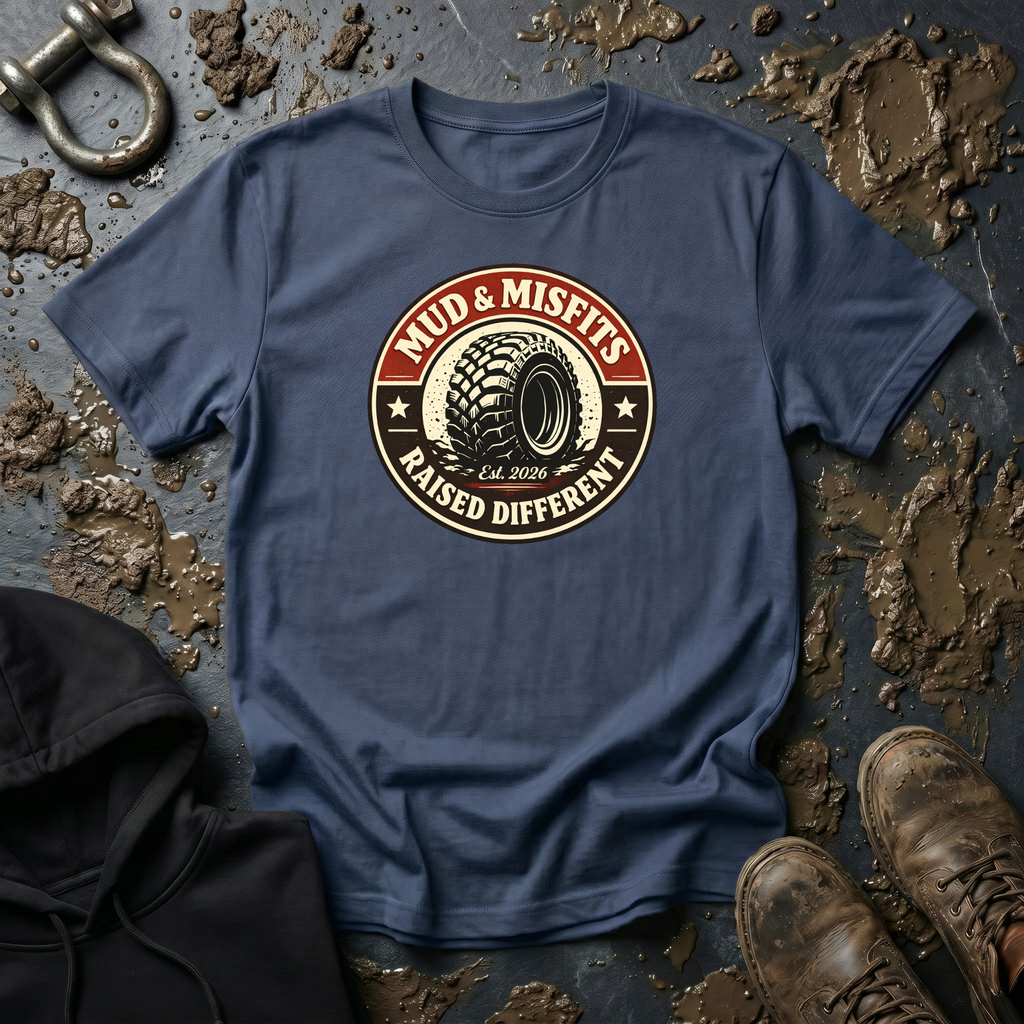 Mud & Misfits "Raised Different" T-shirt