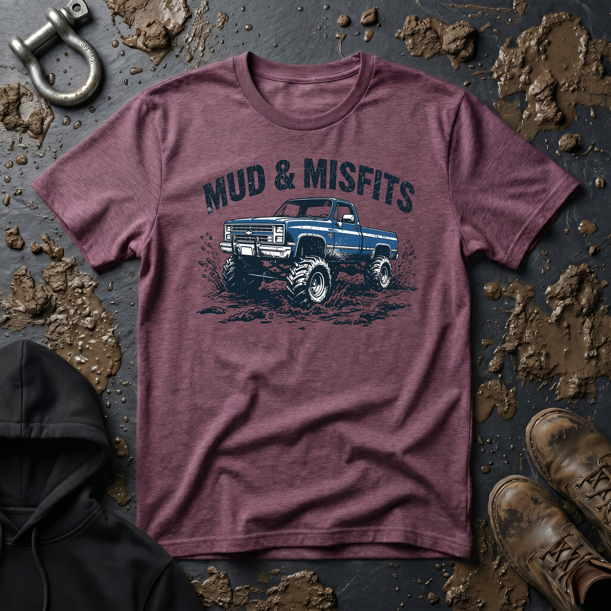 Mud & Misfits Old School Chevy T-shirt