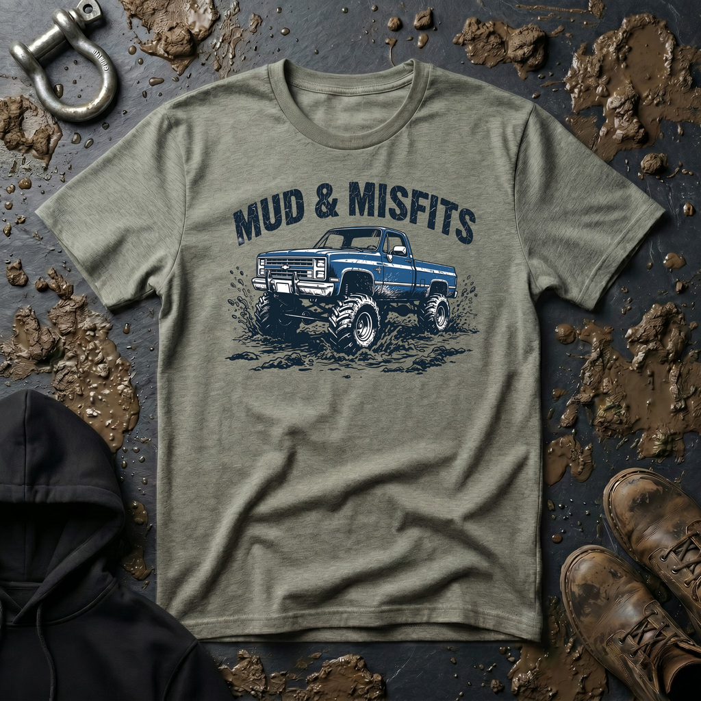 Mud & Misfits Old School Chevy T-shirt