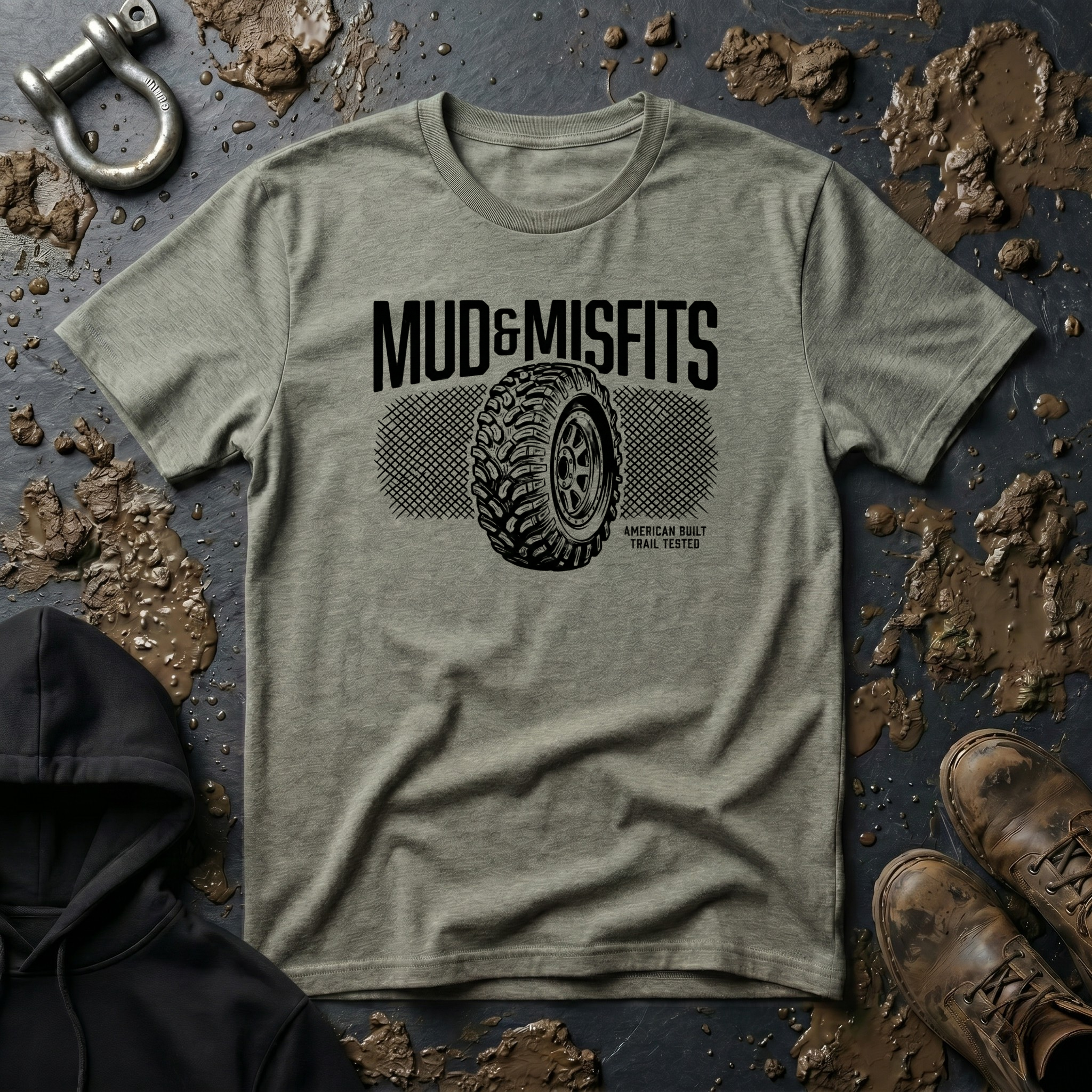 Mud & Misfits Big Tire American Built T-shirt