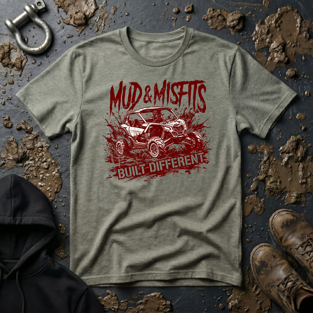 Mud & Misfits Built Different SxS T-shirt