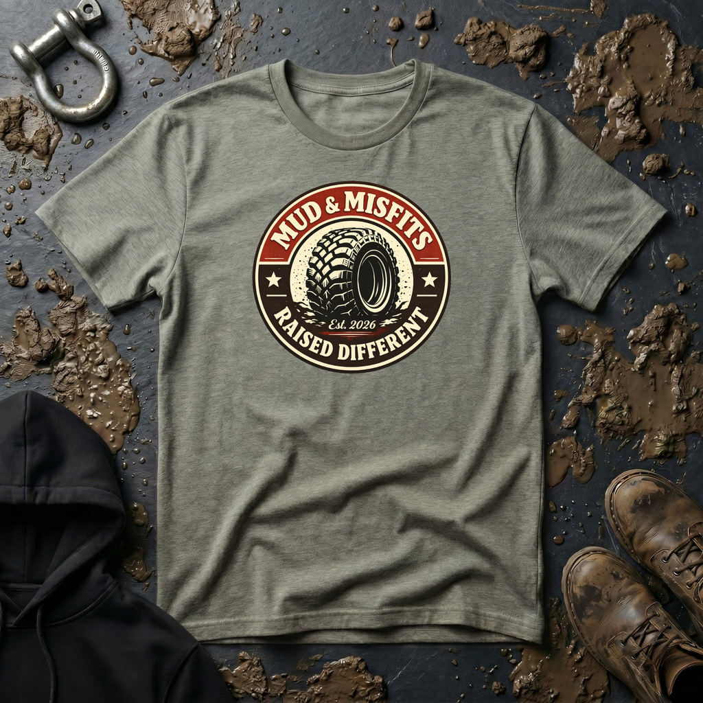 Mud & Misfits "Raised Different" T-shirt