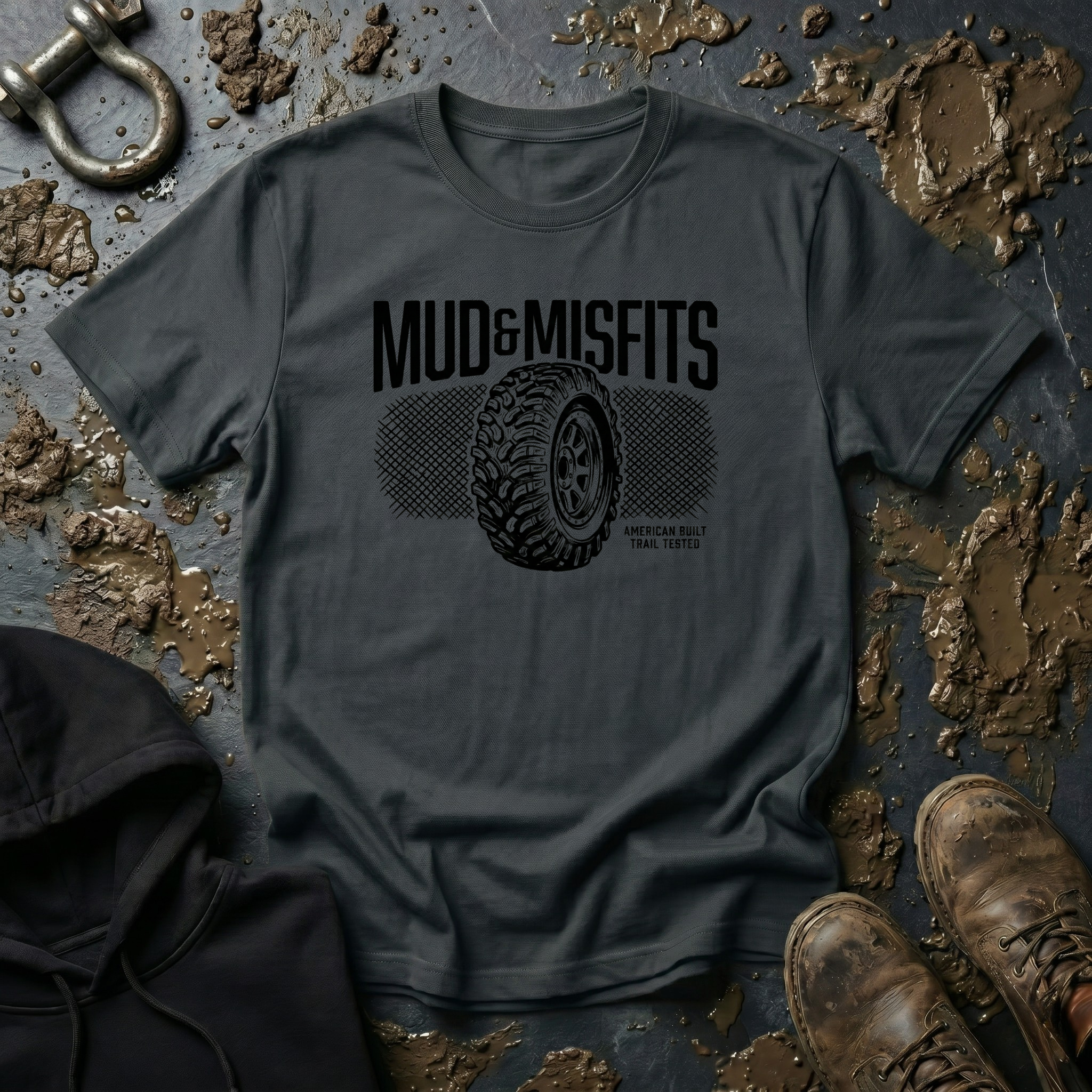 Mud & Misfits Big Tire American Built T-shirt