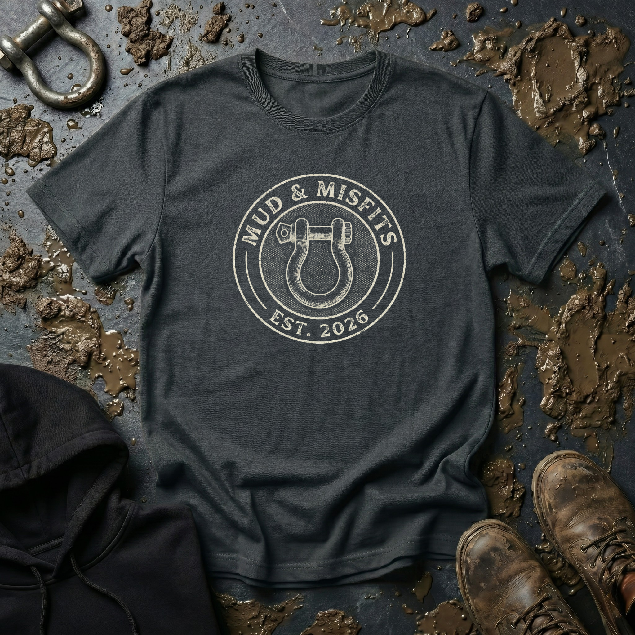 Mud & Misfits Shackle Hook T-shirt