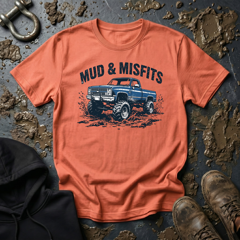 Mud & Misfits Old School Chevy T-shirt