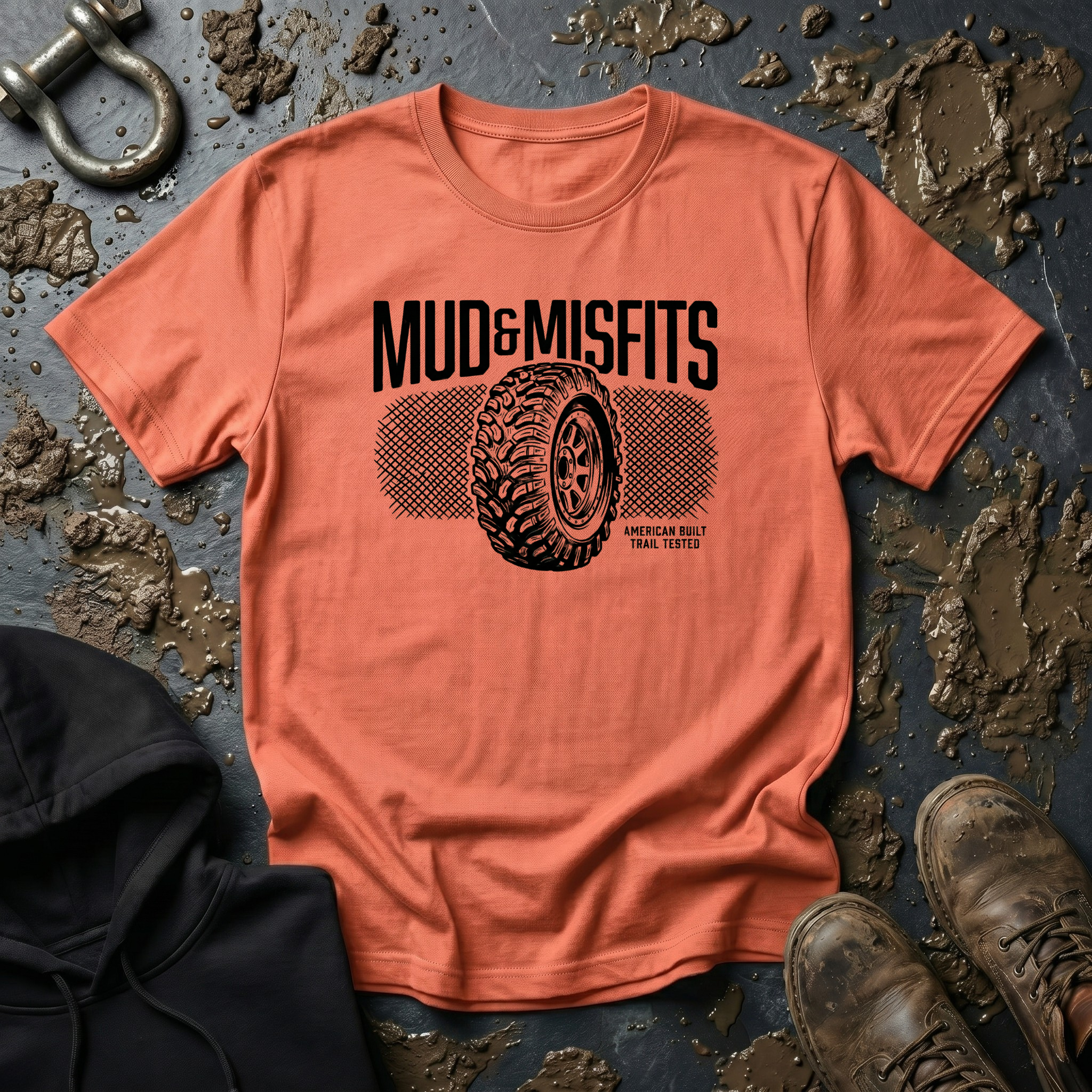 Mud & Misfits Big Tire American Built T-shirt