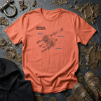 Mud & Misfits Transfer Case Diagram T-shirt