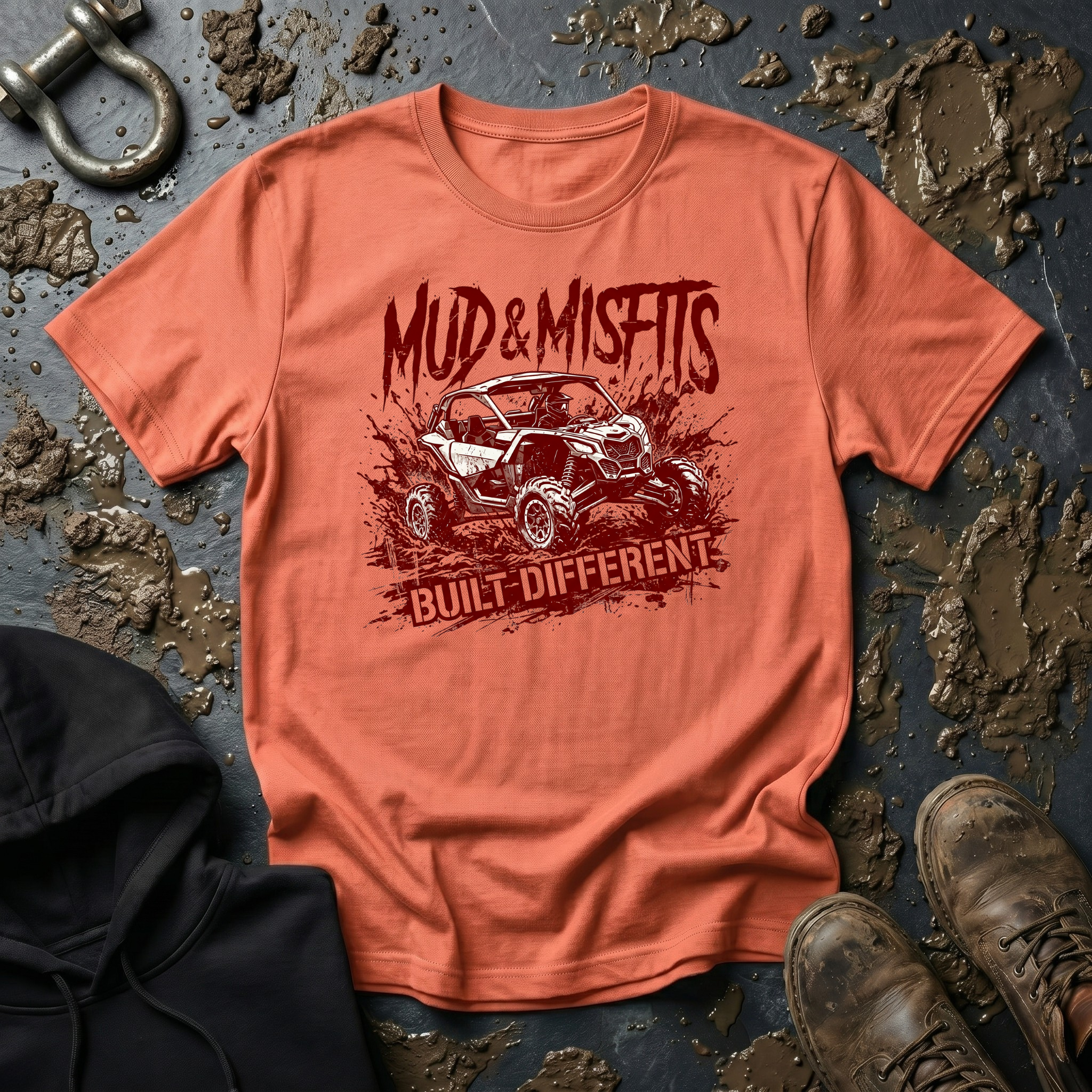 Mud & Misfits Built Different SxS T-shirt
