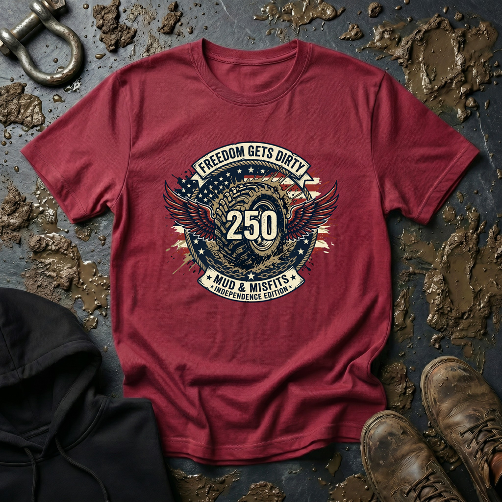Mud & Misfits 'Freedom Gets Dirty' 250 T-shirt