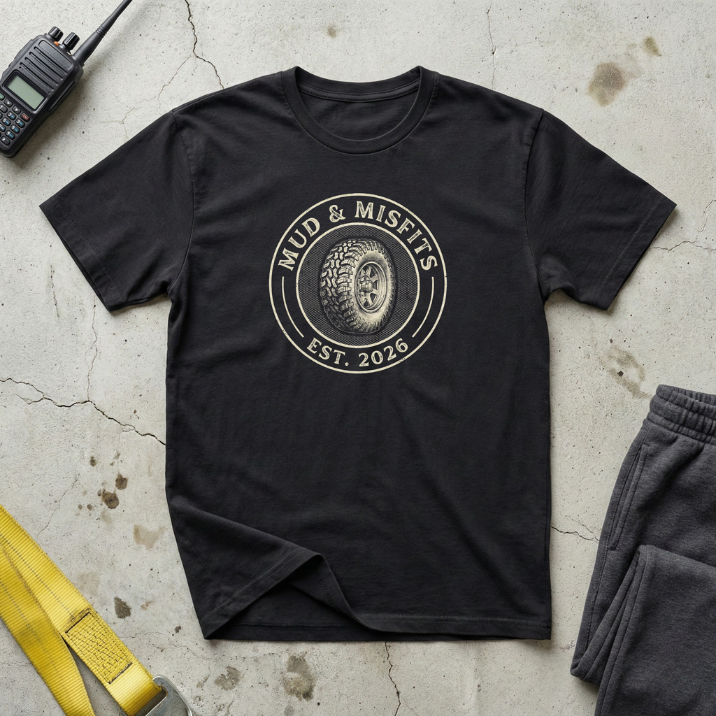 Mud & Misfits Mud Tire T-shirt