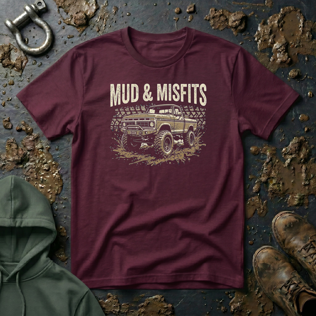 Mud & Misfits Old School Monster Ford T-shirt