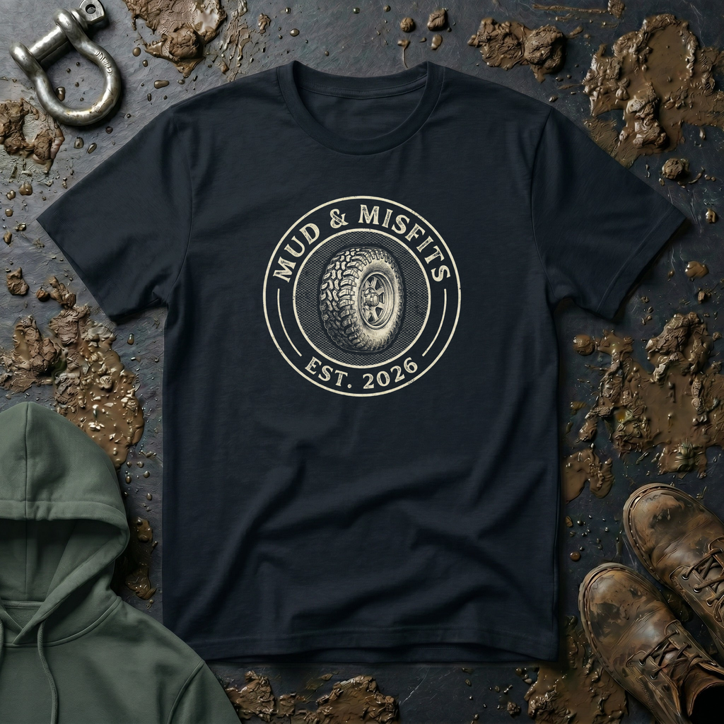 Mud & Misfits Mud Tire T-shirt