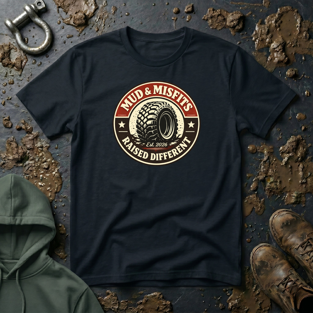 Mud & Misfits "Raised Different" T-shirt
