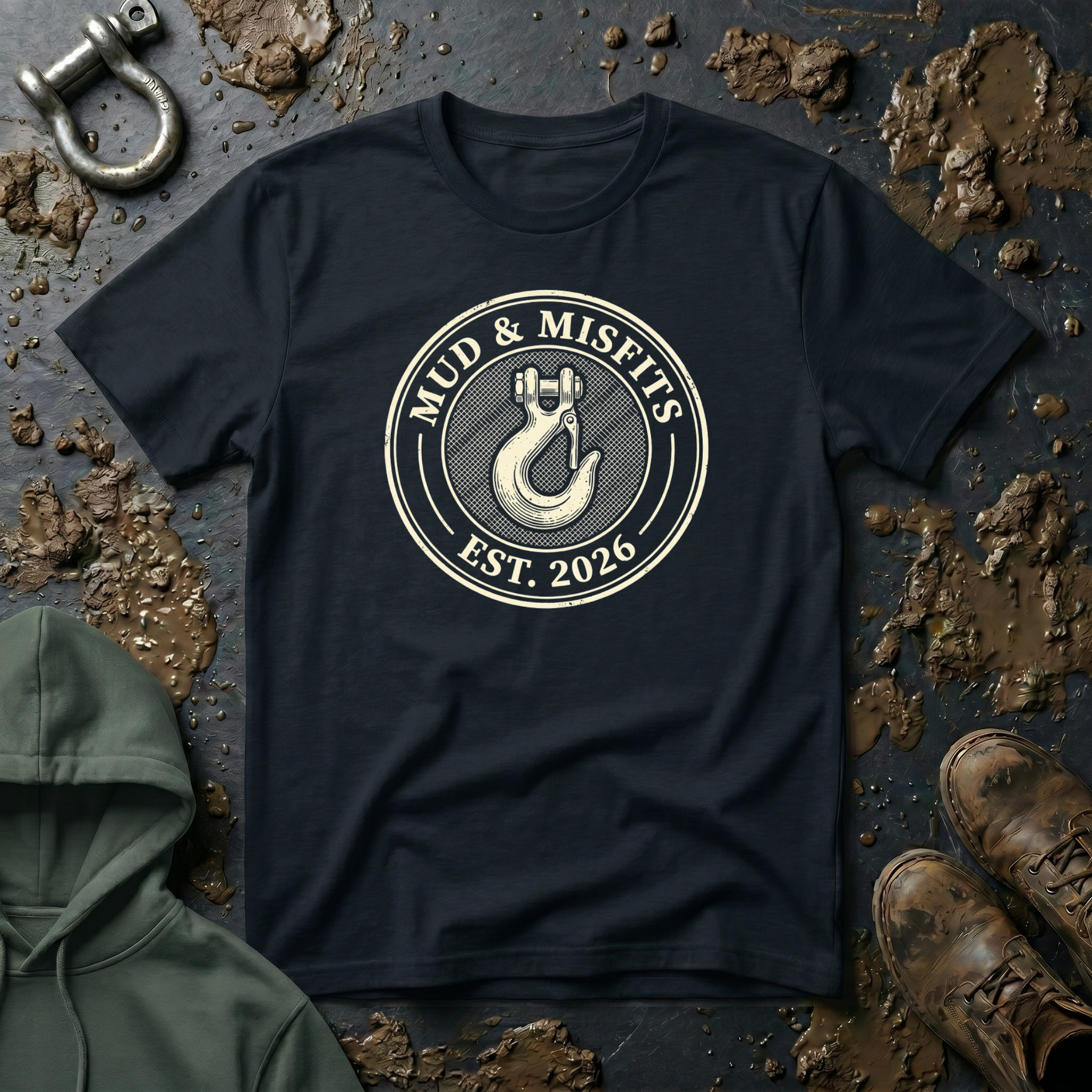 Mud & Misfits Tow Hook T-shirt