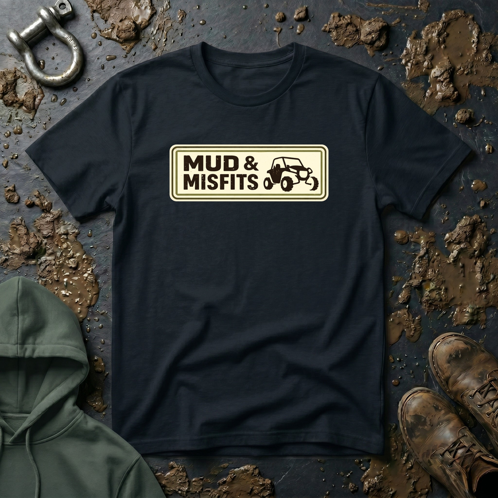 Mud & Misfits Horizontal Patch T-shirt