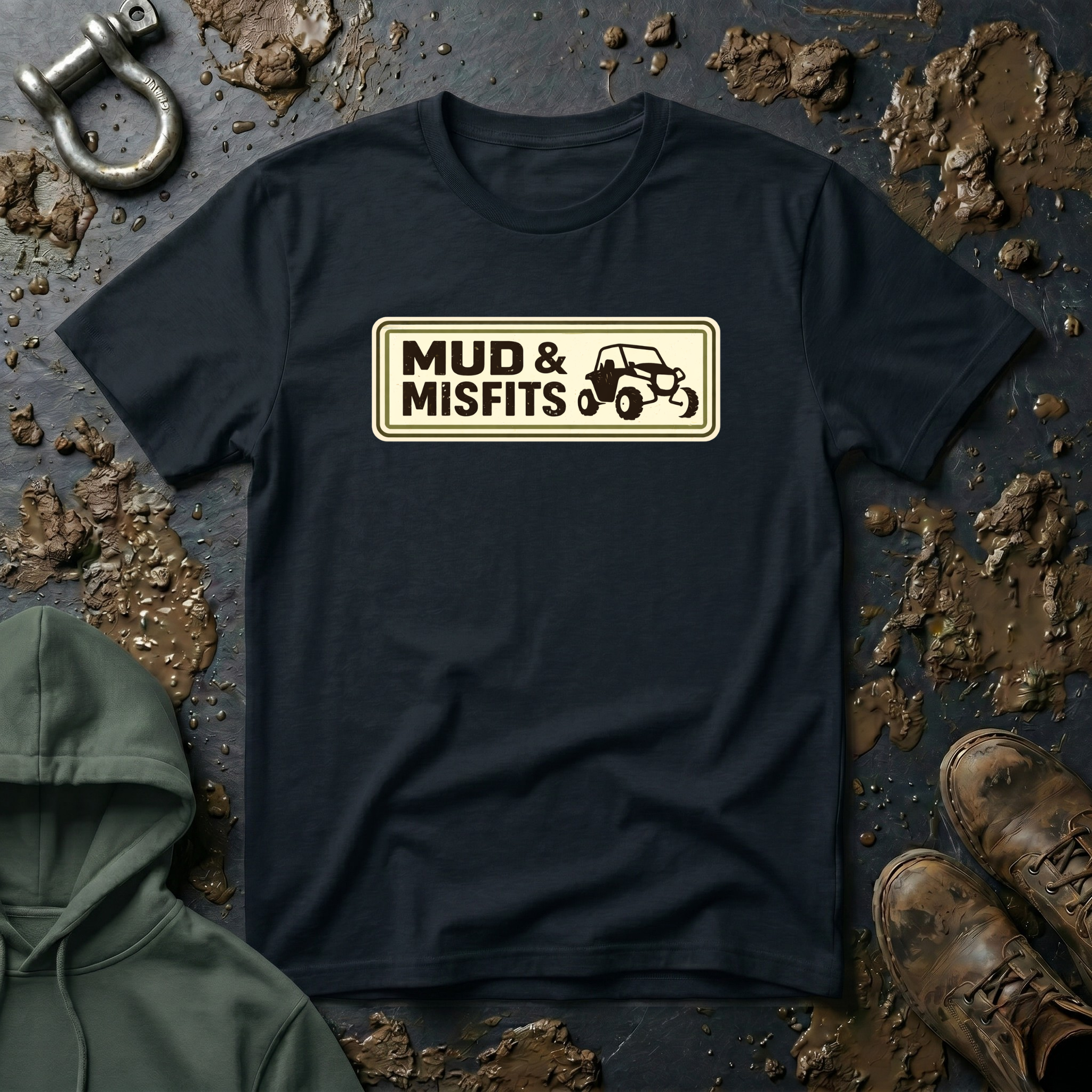 Mud & Misfits Horizontal Patch T-shirt