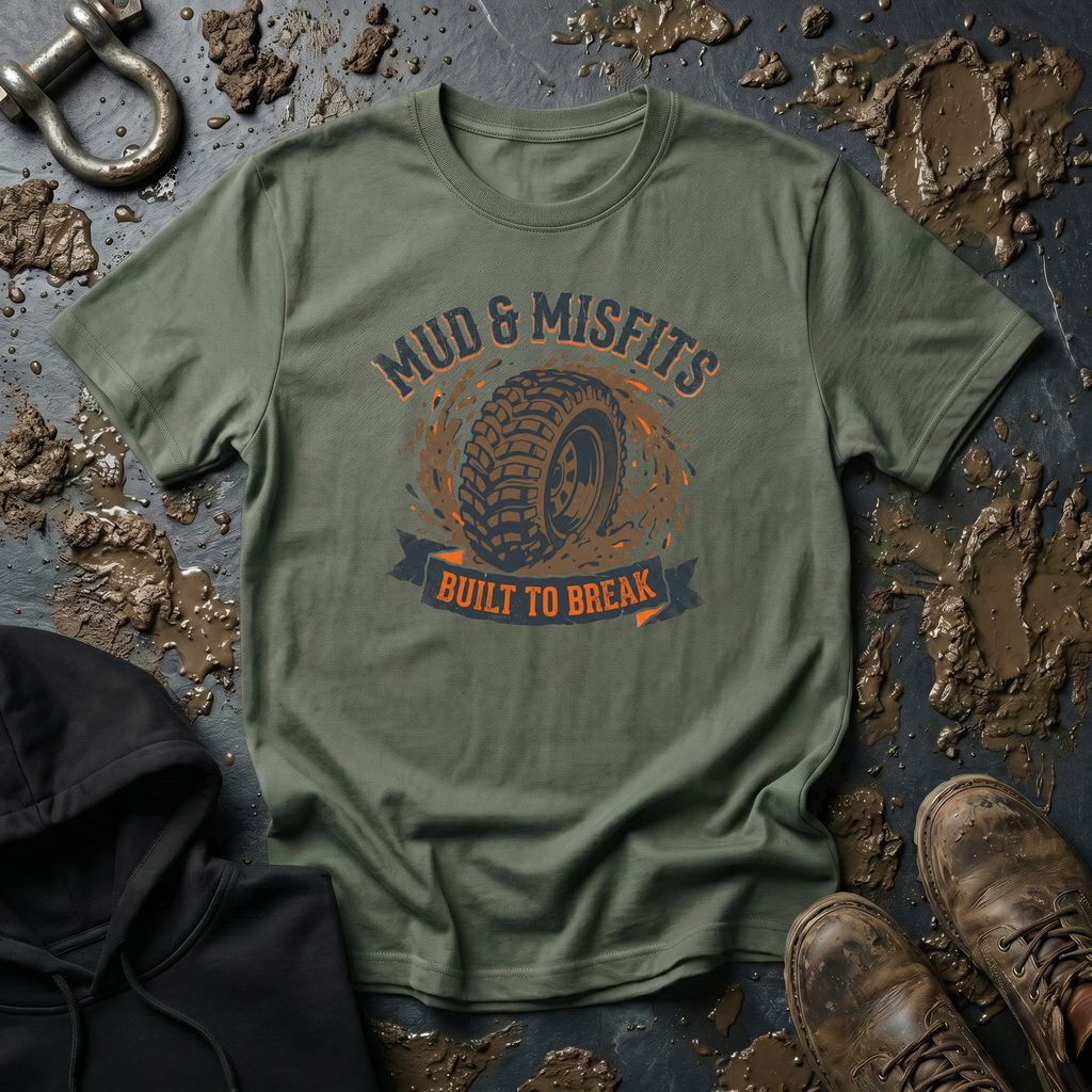 Mud & Misfits "Built to Break" T-shirt