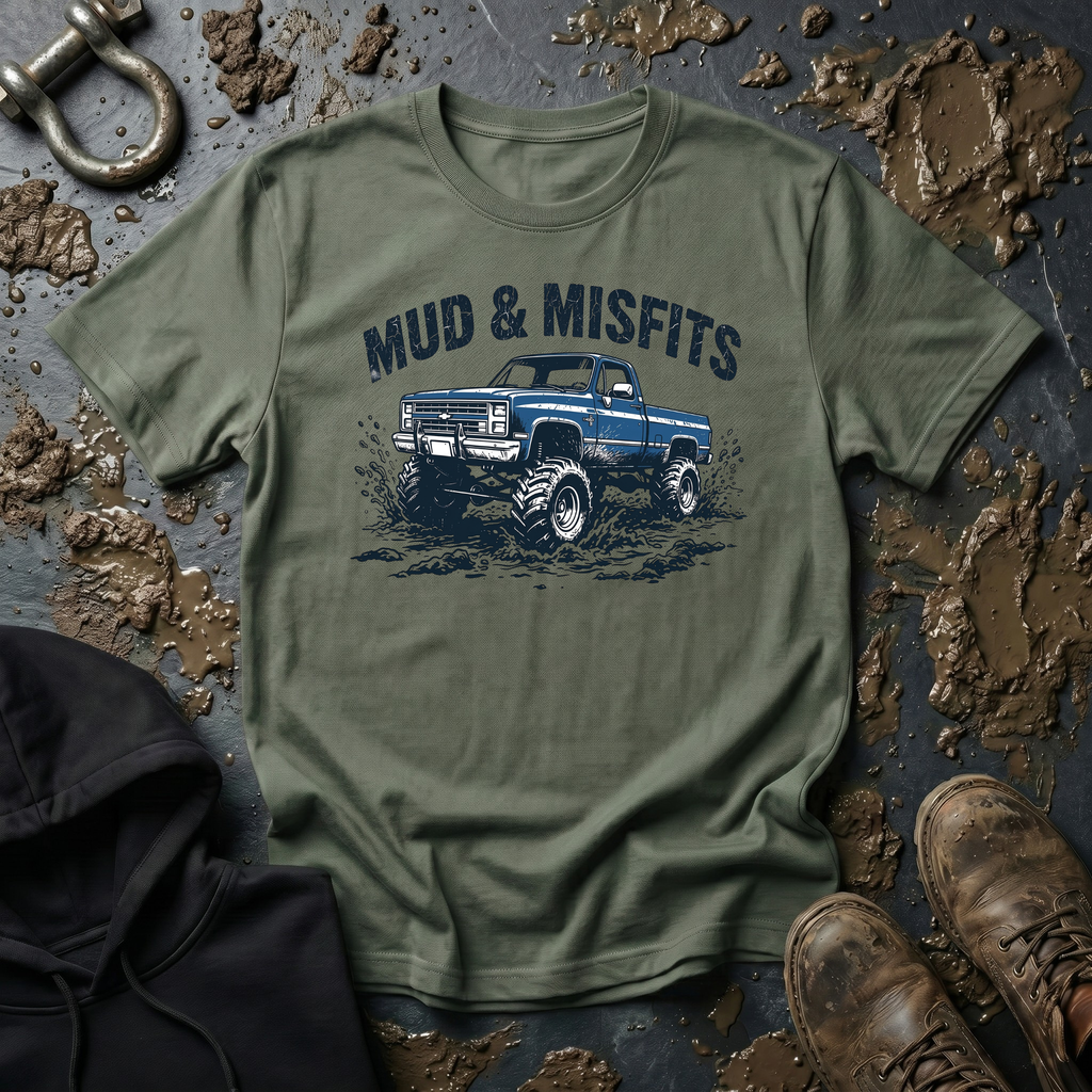 Mud & Misfits Old School Chevy T-shirt