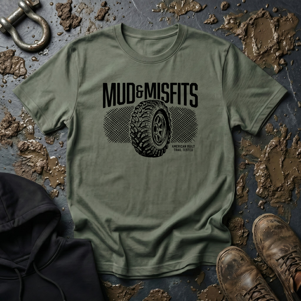 Mud & Misfits Big Tire American Built T-shirt
