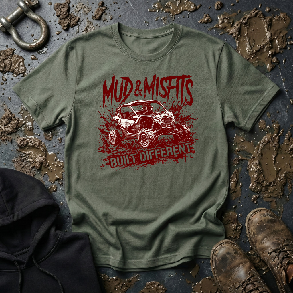 Mud & Misfits Built Different SxS T-shirt
