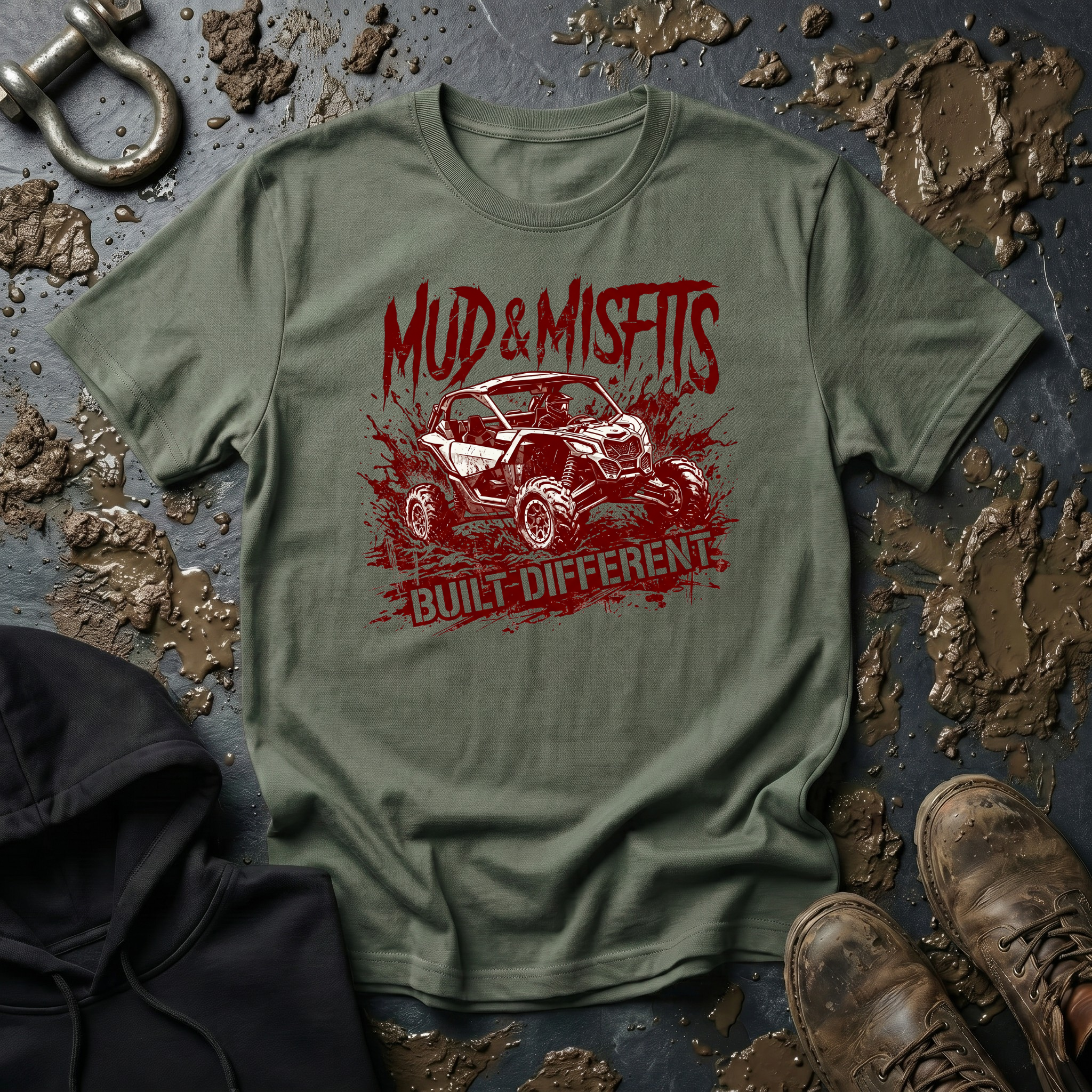 Mud & Misfits Built Different SxS T-shirt