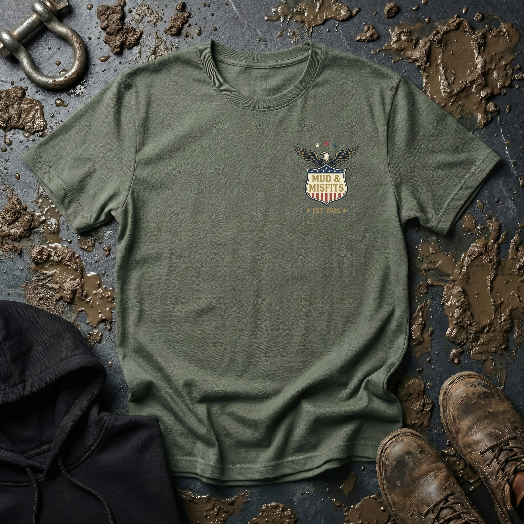 Mud & Misfits Redneck Revolutionary T-shirt