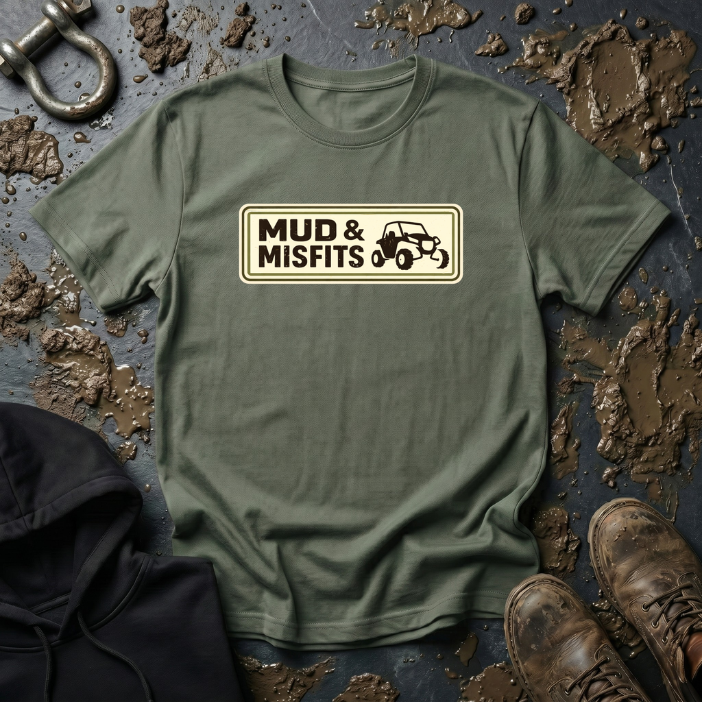 Mud & Misfits Horizontal Patch T-shirt