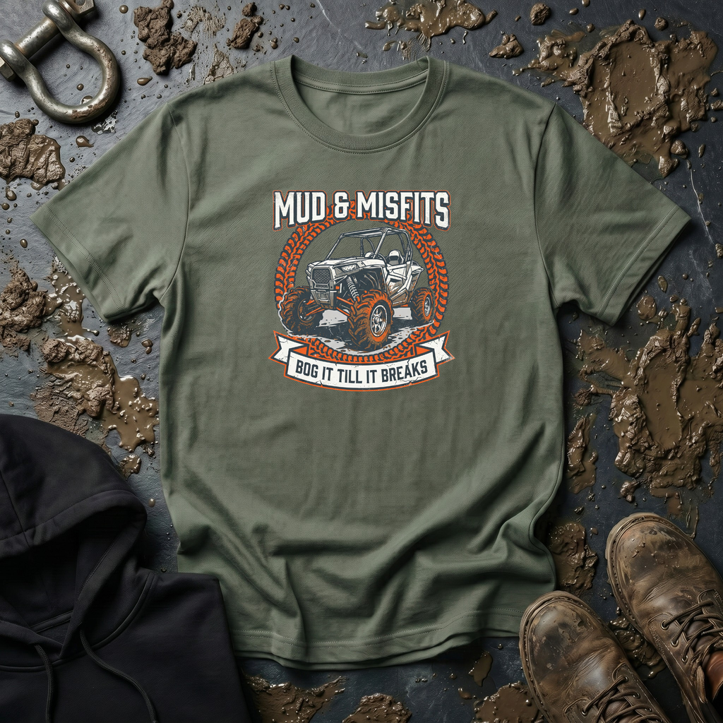 Mud & Misfits "Bog it Till it Breaks" T-shirt