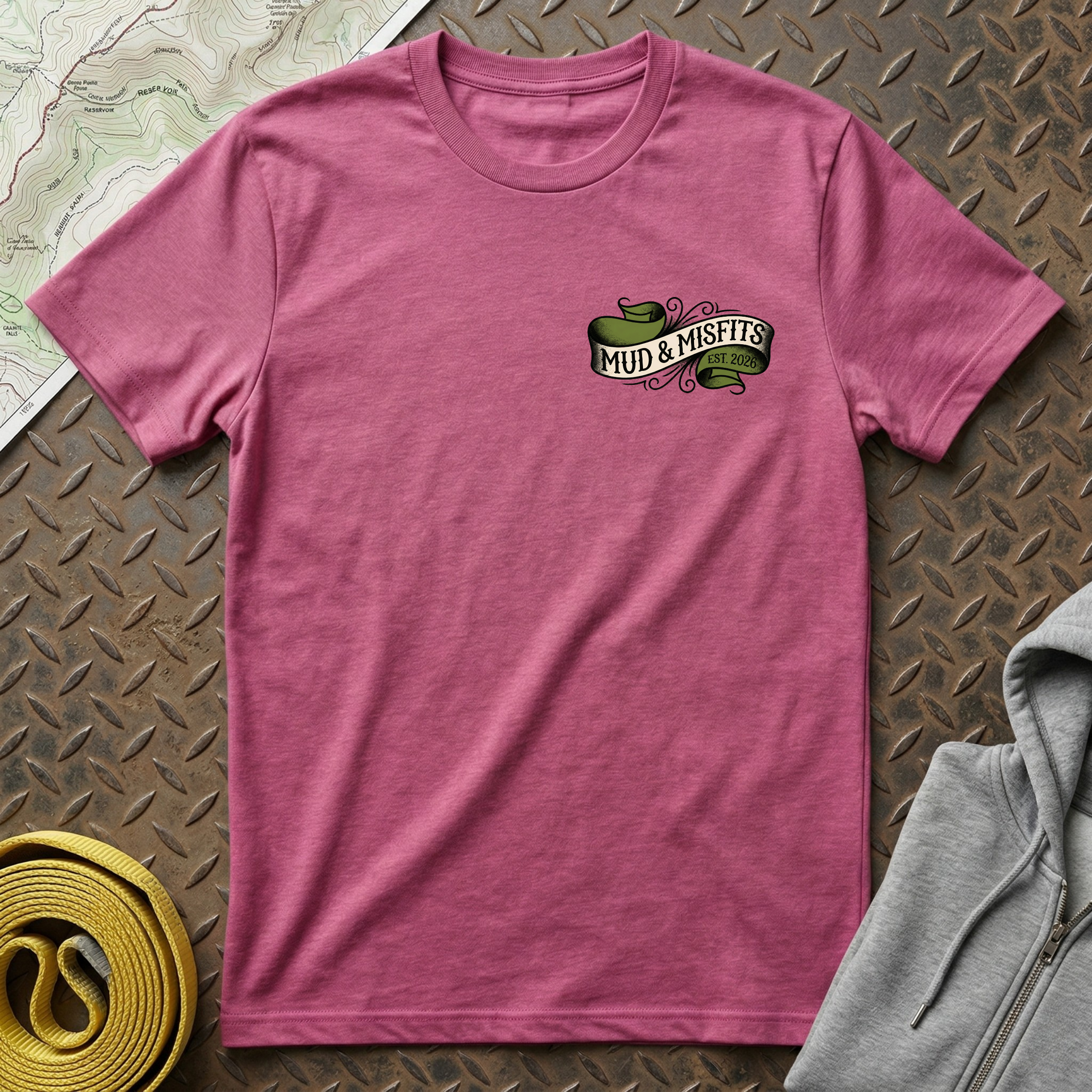 Mud & Misfits "My Favorite Shade is Mud" American Tattoo T-shirt