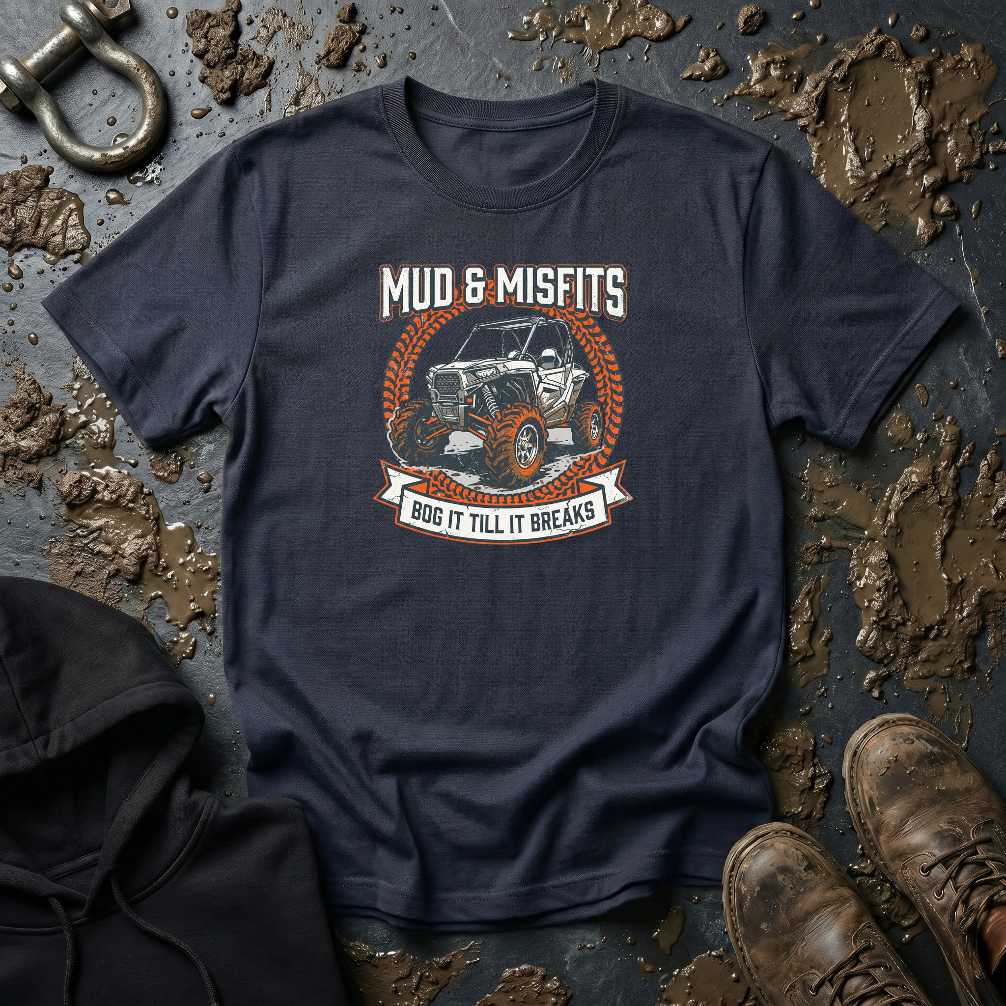 Mud & Misfits "Bog it Till it Breaks" T-shirt