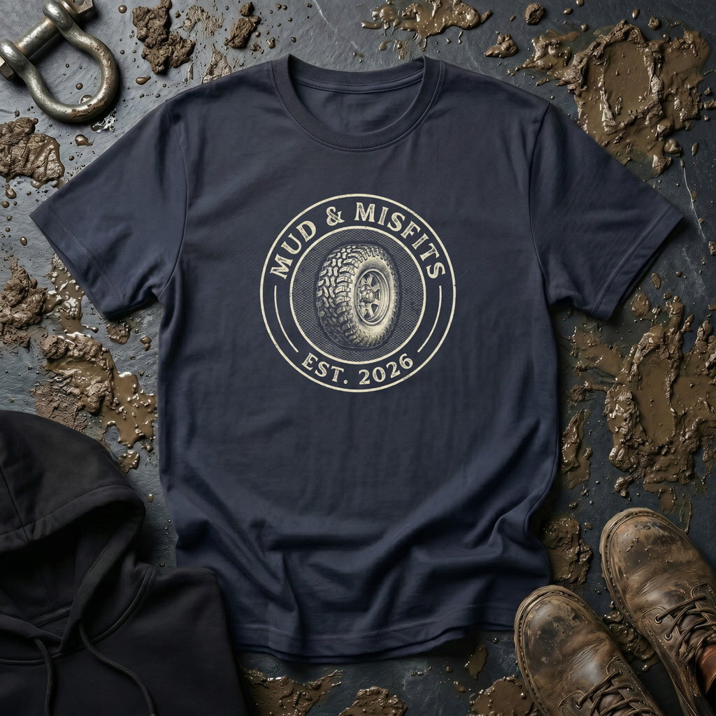 Mud & Misfits Mud Tire T-shirt