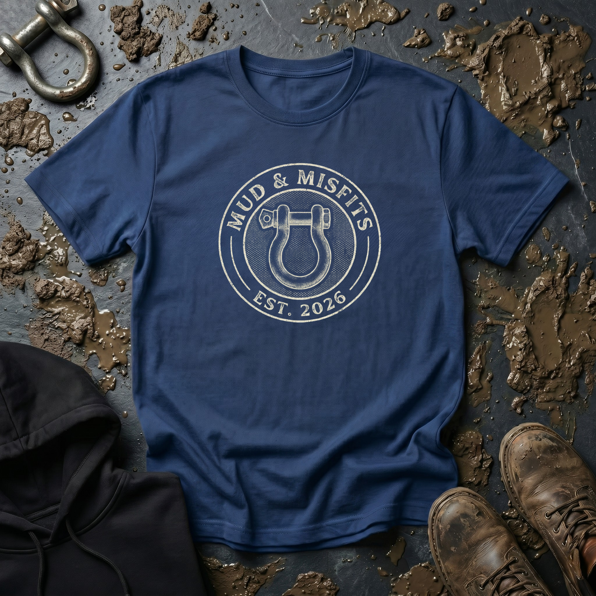 Mud & Misfits Shackle Hook T-shirt