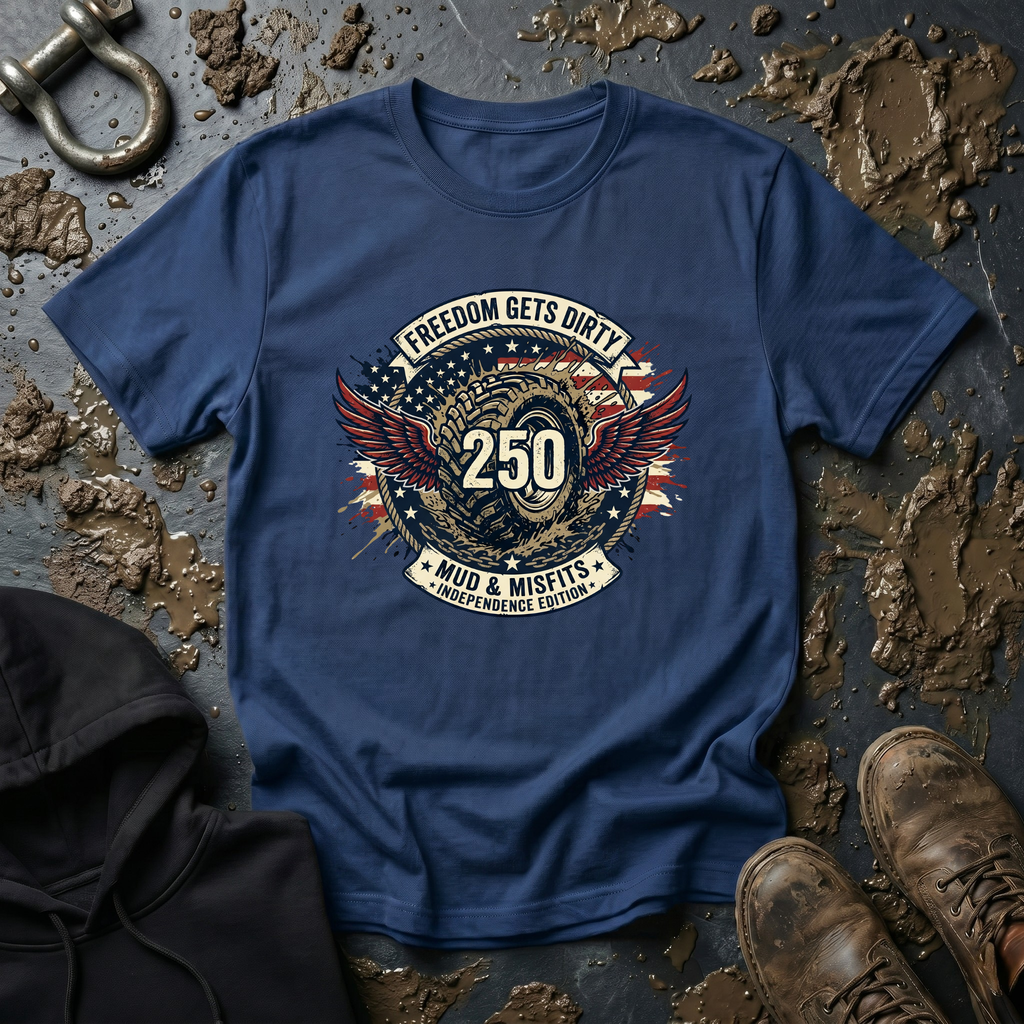 Mud & Misfits 'Freedom Gets Dirty' 250 T-shirt