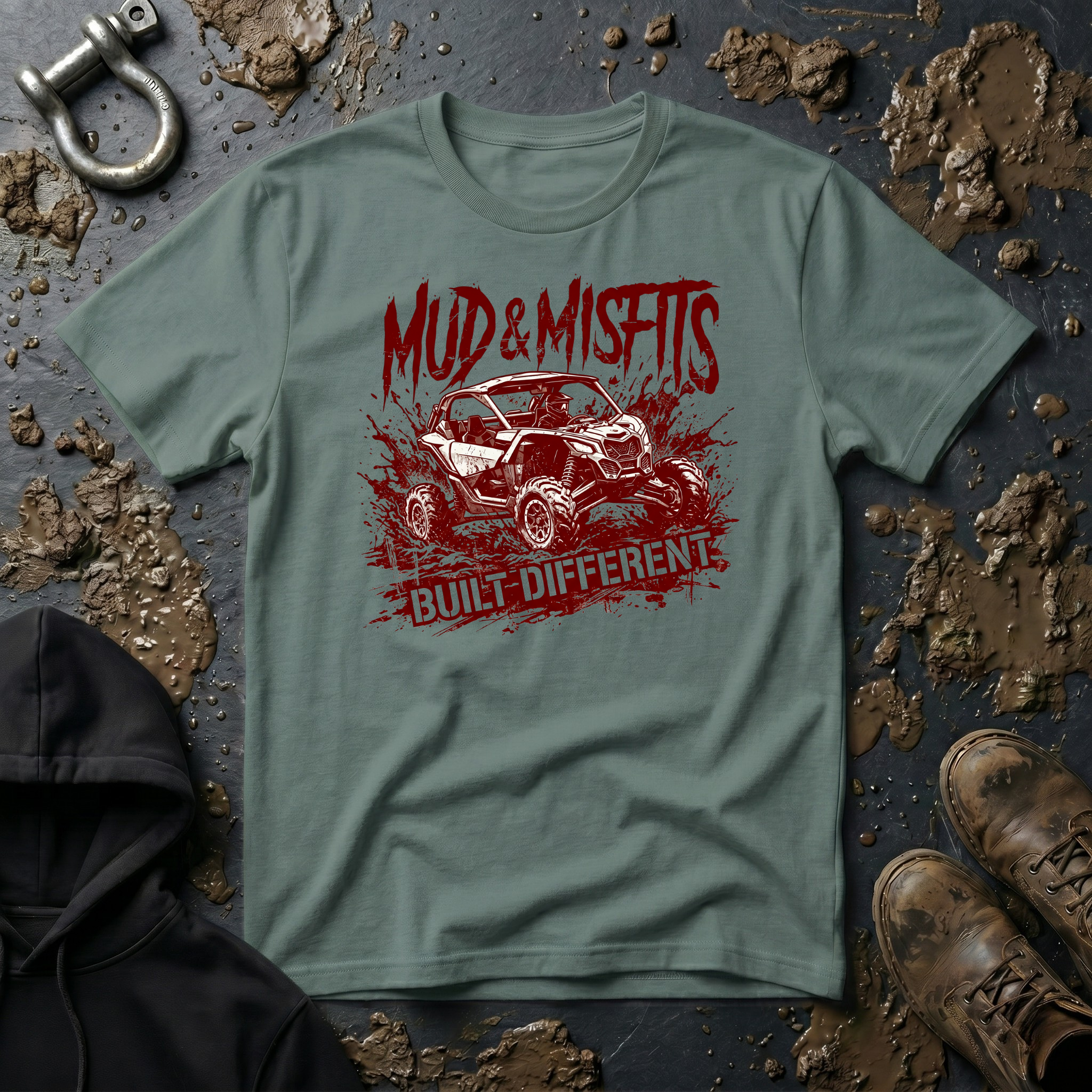 Mud & Misfits Built Different SxS T-shirt