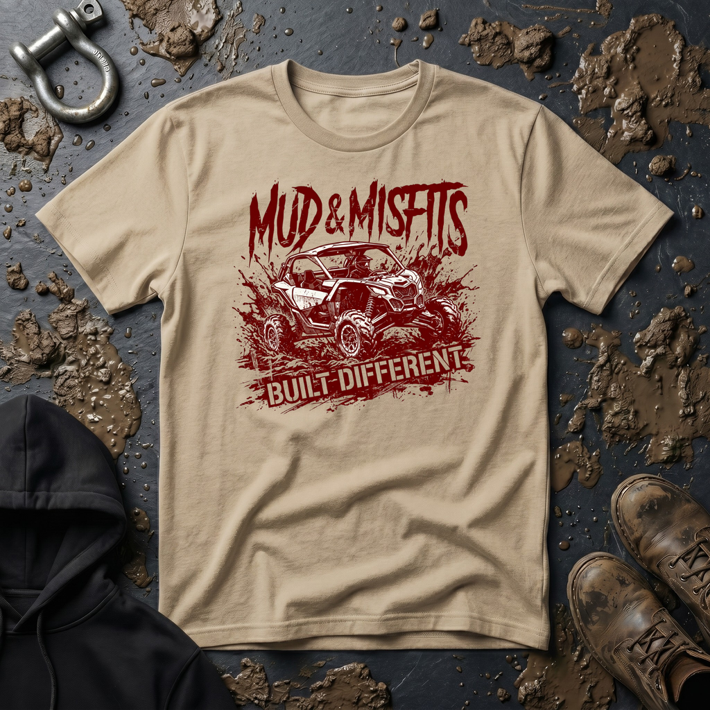 Mud & Misfits Built Different SxS T-shirt