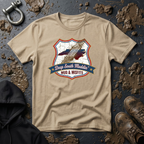 Mud & Misfits NC State Badge "Deep South Muddin" T-shirt