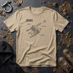 Mud & Misfits Transfer Case Diagram T-shirt