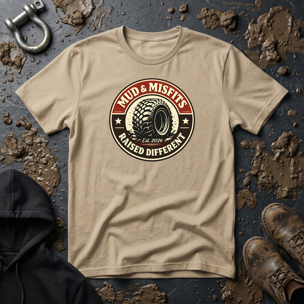 Mud & Misfits "Raised Different" T-shirt