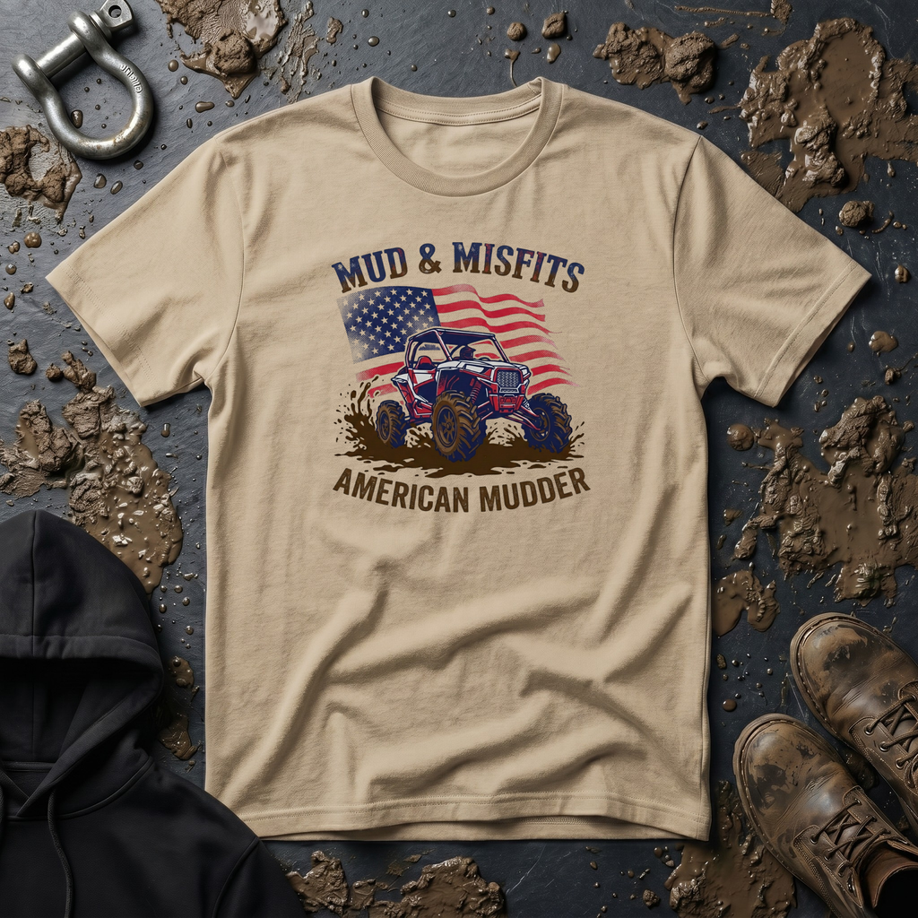 Mud & Misfits "American Mudder" T-shirt
