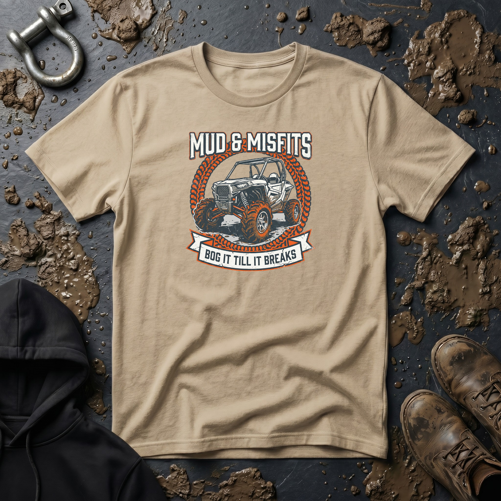 Mud & Misfits "Bog it Till it Breaks" T-shirt