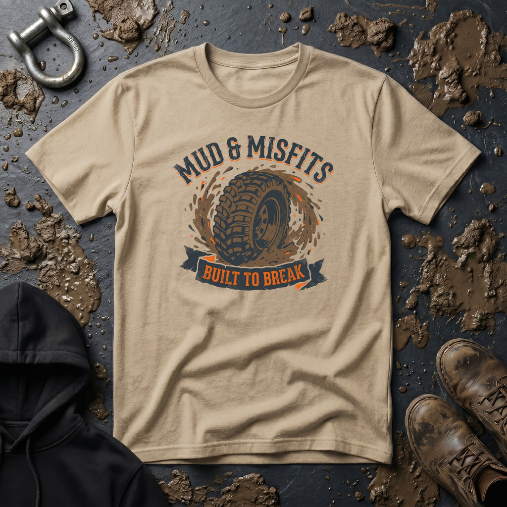 Mud & Misfits "Built to Break" T-shirt