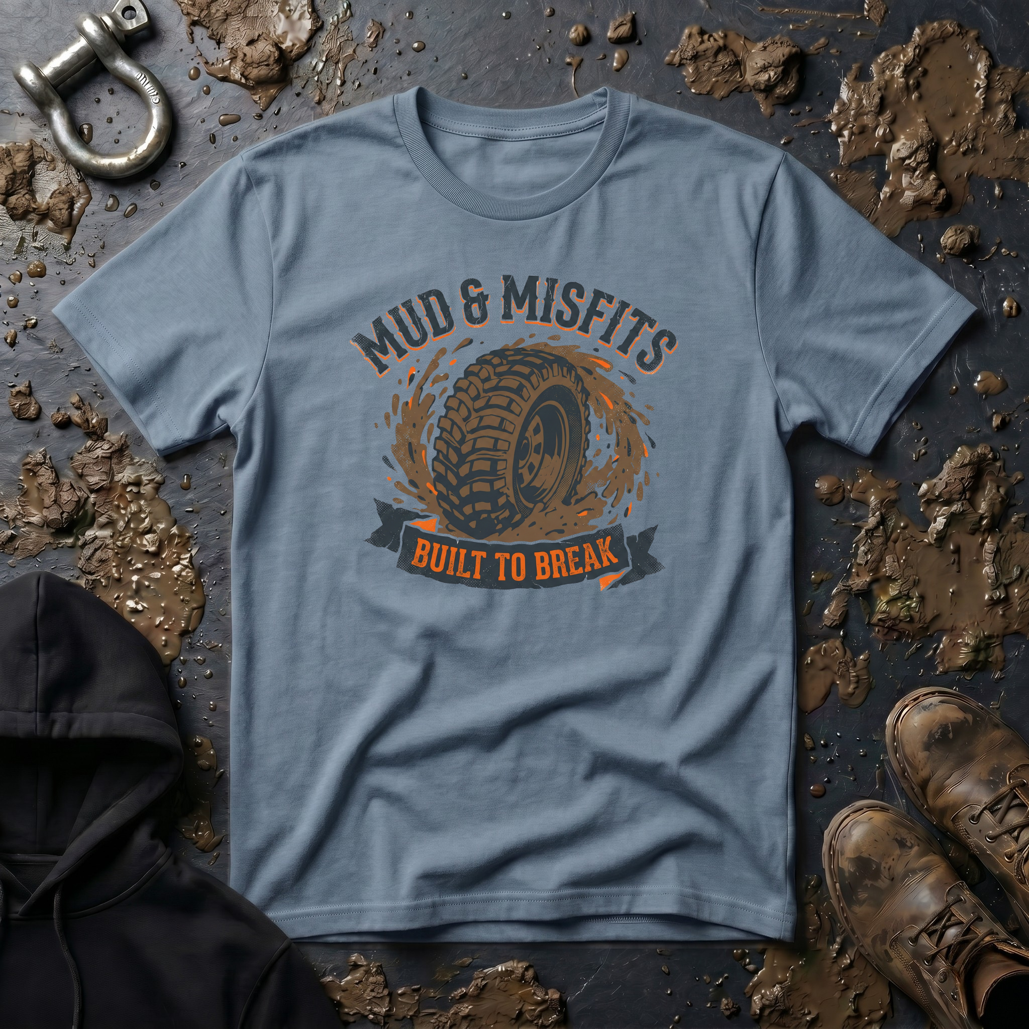 Mud & Misfits "Built to Break" T-shirt