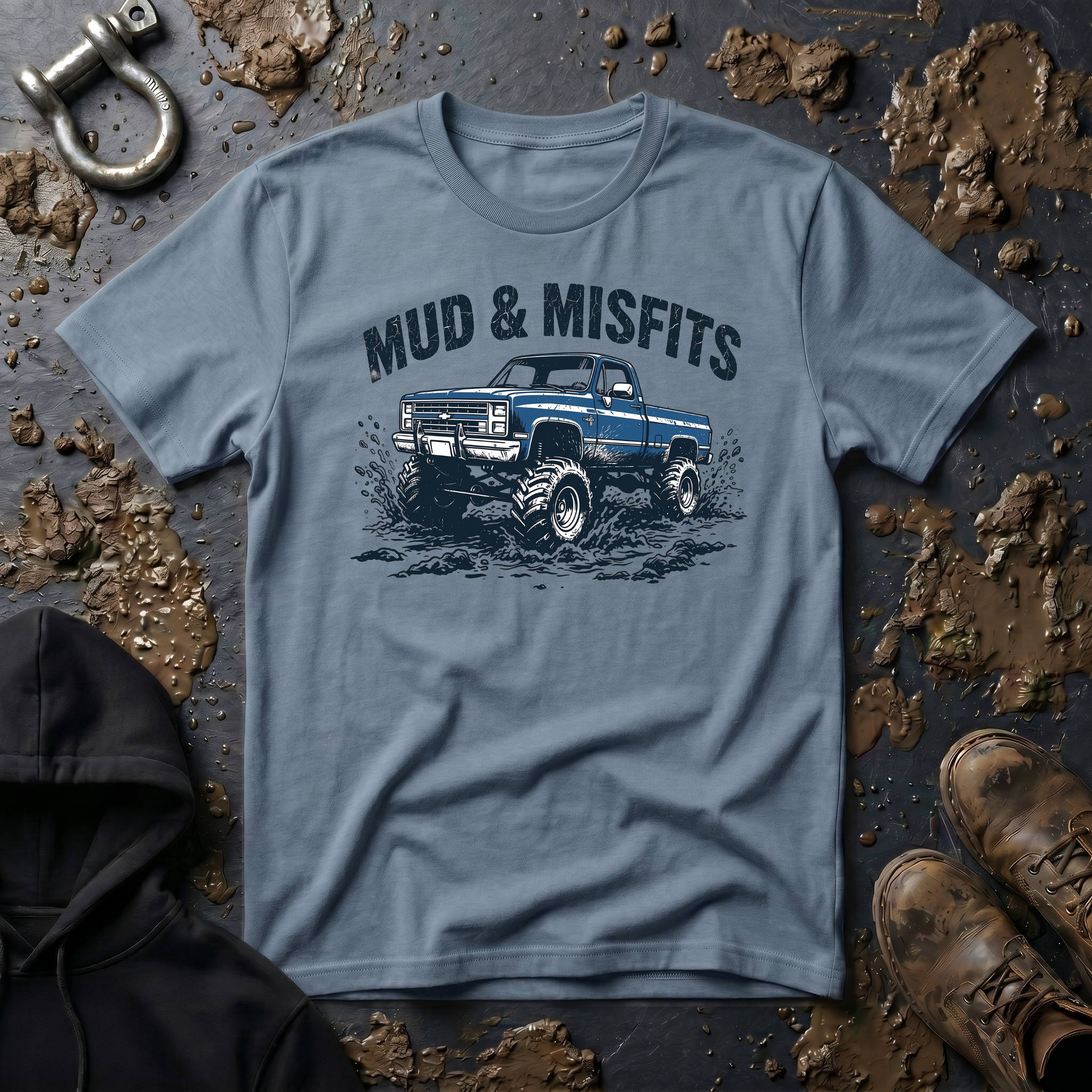 Mud & Misfits Old School Chevy T-shirt