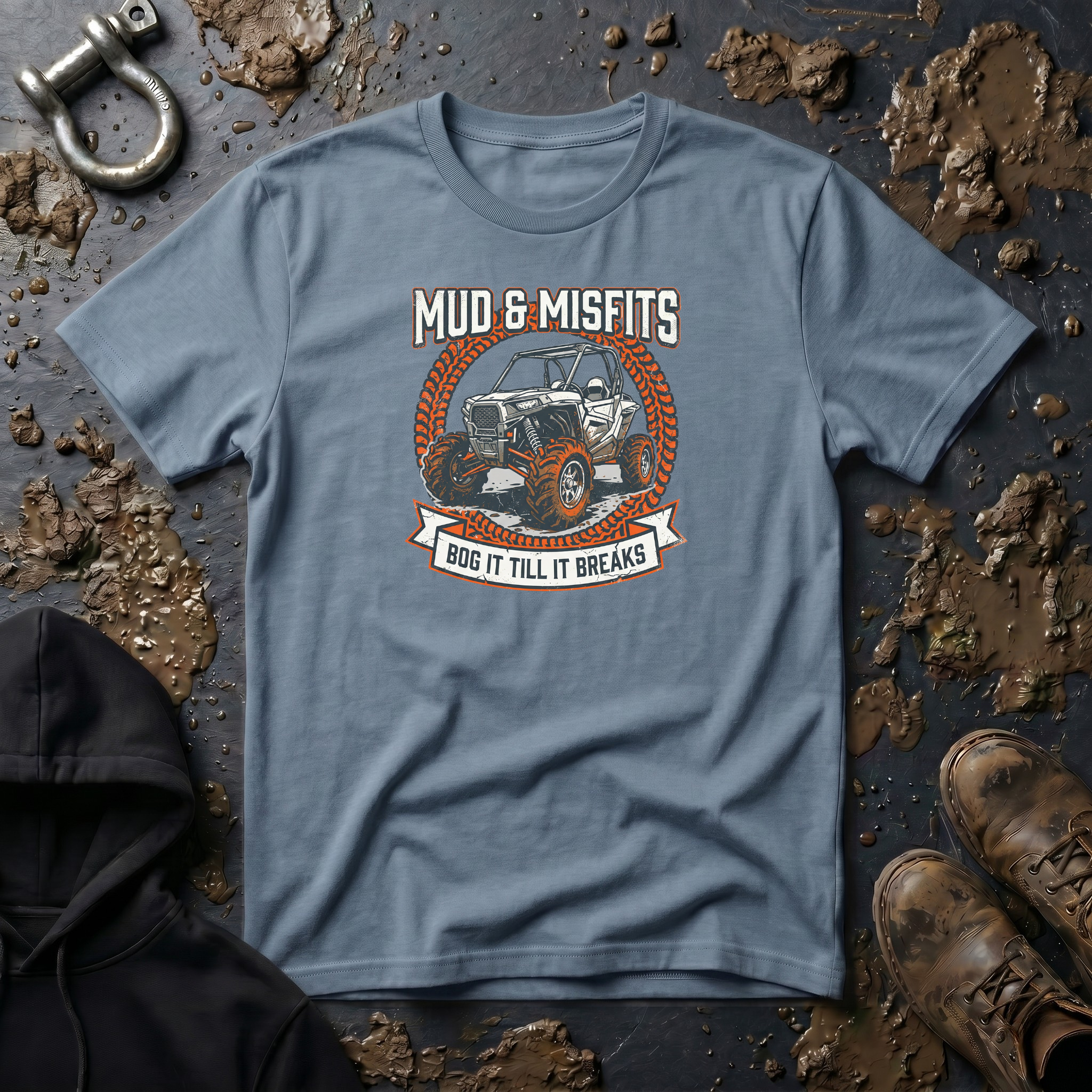 Mud & Misfits "Bog it Till it Breaks" T-shirt