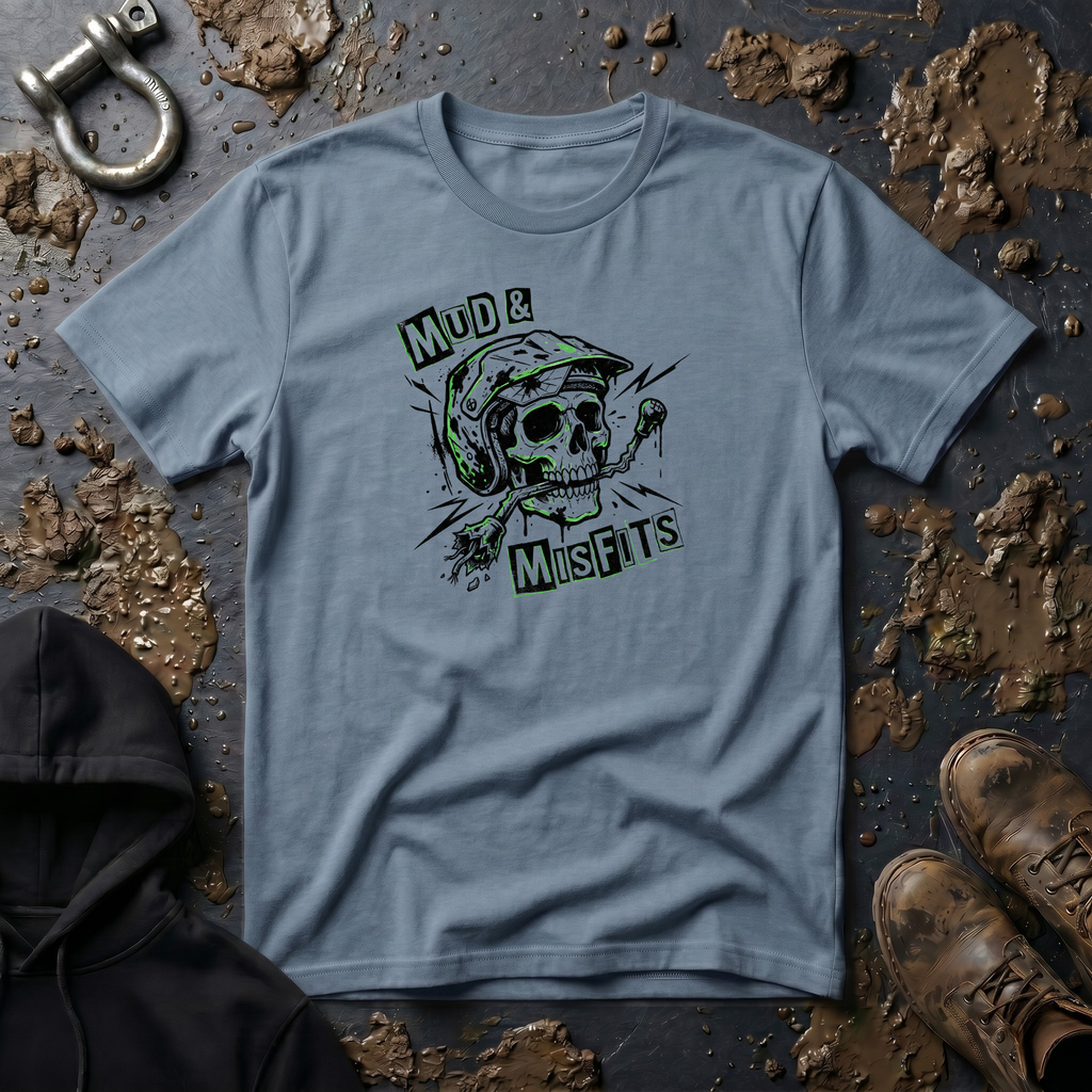 Mud & Misfits Skull Shifter T-shirt