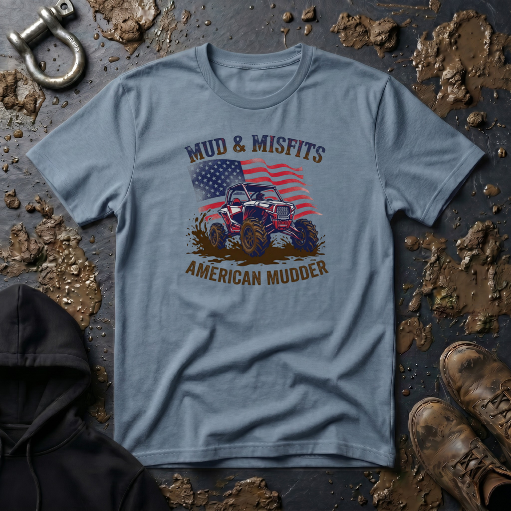 Mud & Misfits "American Mudder" T-shirt