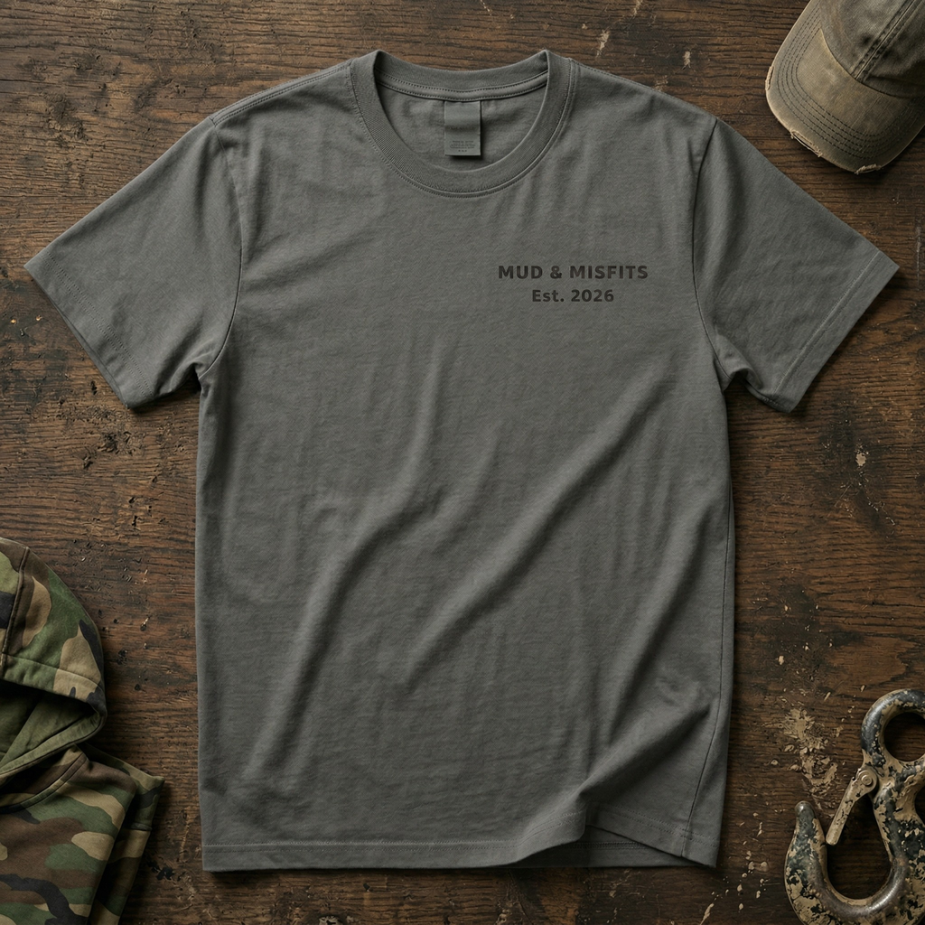 Mud & Misfits "Stuck Ain't Broke" Tow Hook T-shirt