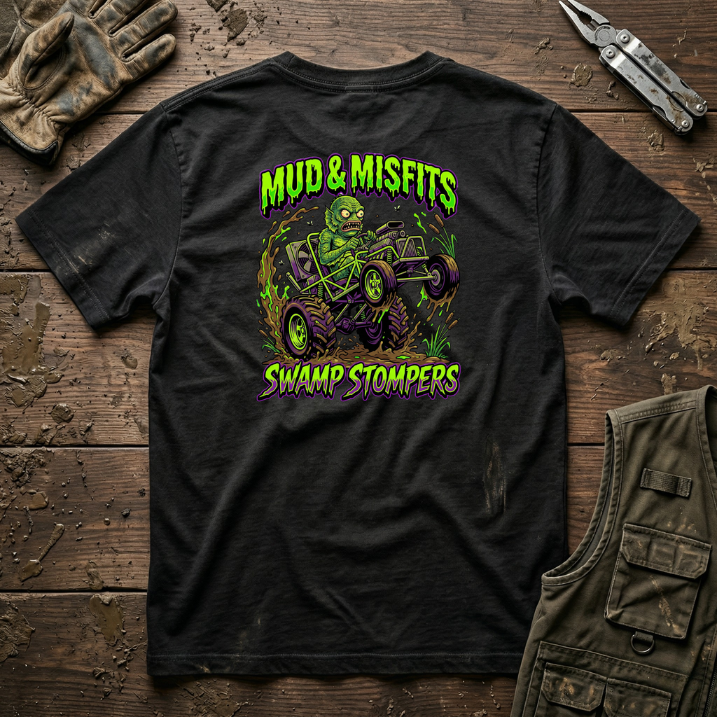 Mud & Misfits Monsters "Swamp Stompers" T-shirt