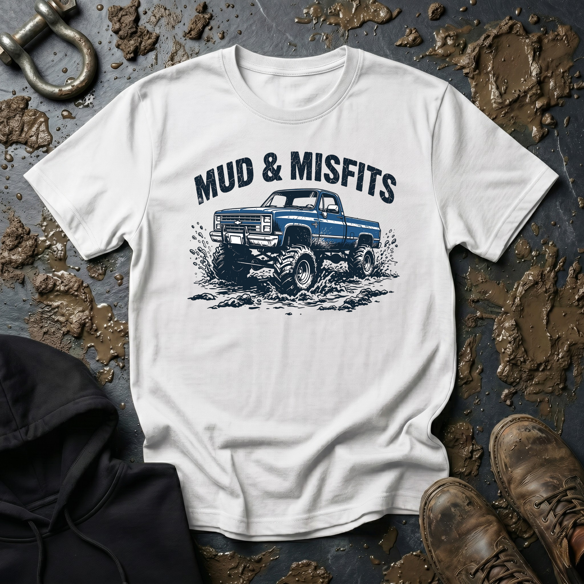 Mud & Misfits Old School Chevy T-shirt