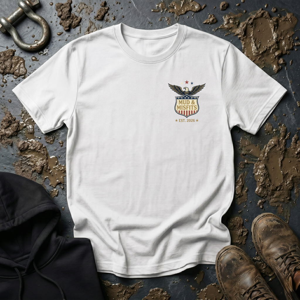 Mud & Misfits "Born Free - Buried in Mud" T-shirt